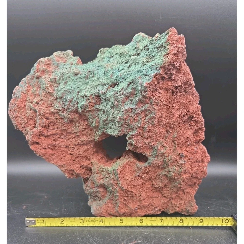 Unique 6.75lb Native Copper Nugget Crystal Specimen Natural Center Hole Display
